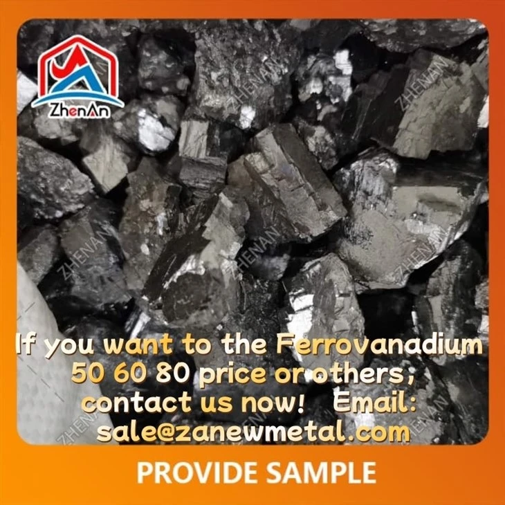 50-100 mm Ferrovanadium 50% suppliers