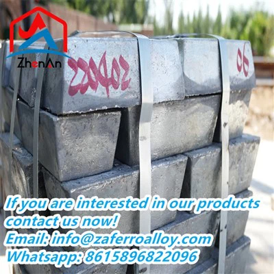 Lingote de liga de magnésio 99,99%